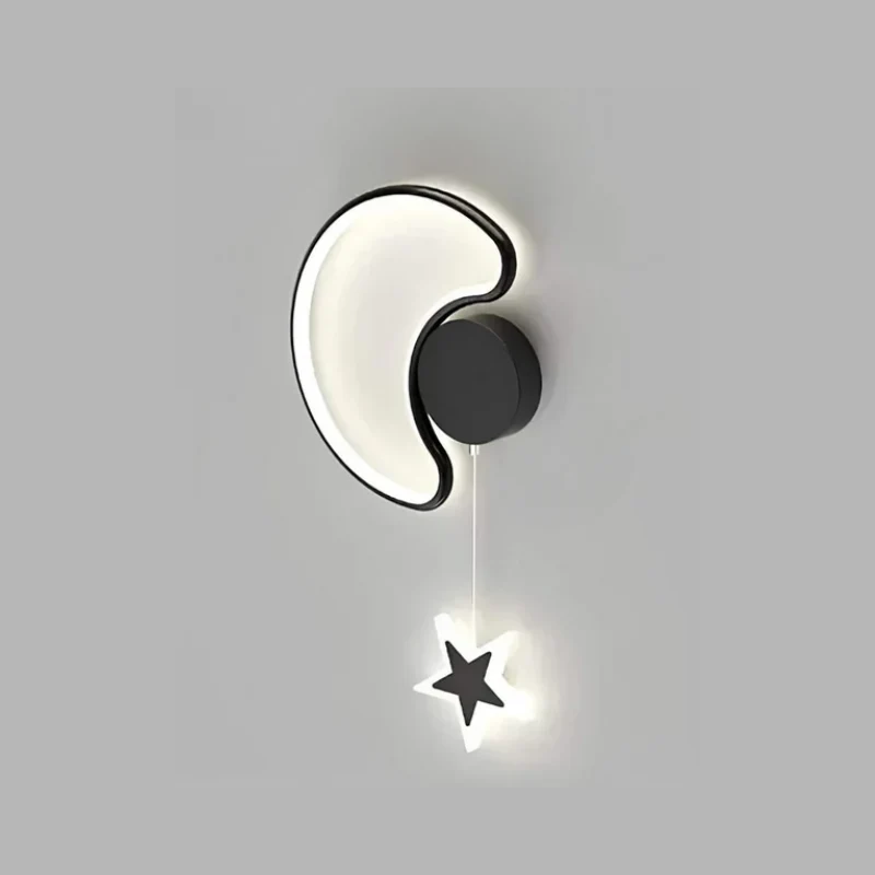 Skanto | DreamLight | Magische Wandlampe mit Wolken, Sternen und Mond
