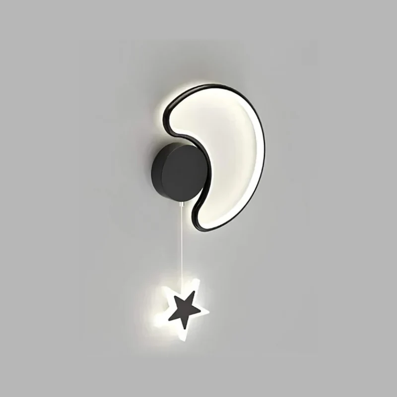 Skanto | DreamLight | Magische Wandlampe mit Wolken, Sternen und Mond