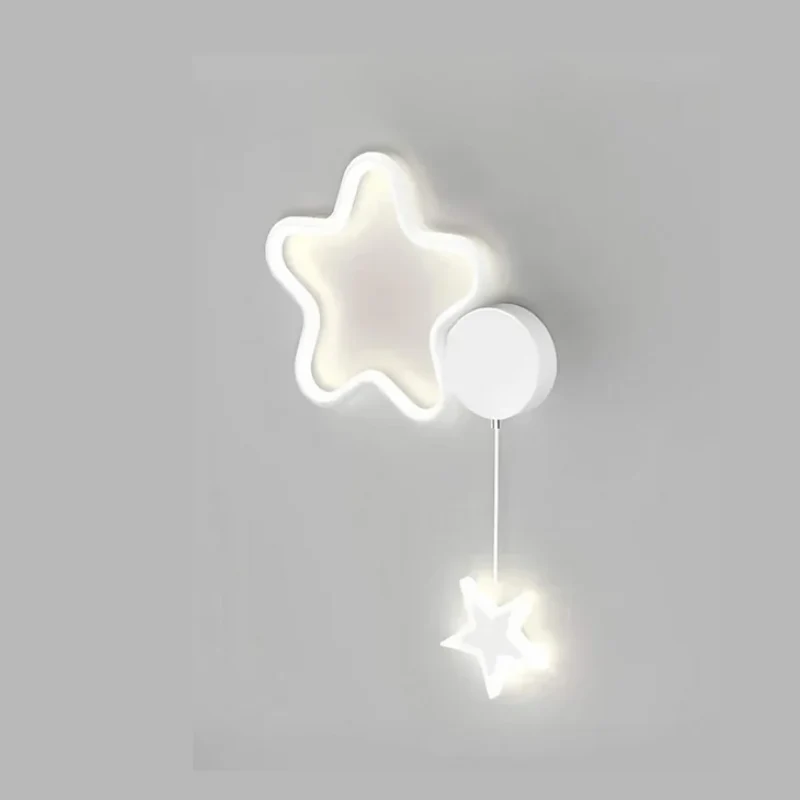 Skanto | DreamLight | Magische Wandlampe mit Wolken, Sternen und Mond