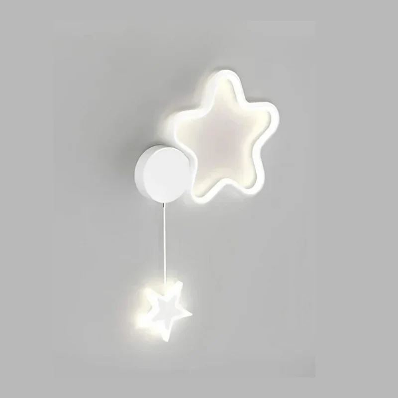 Skanto | DreamLight | Magische Wandlampe mit Wolken, Sternen und Mond