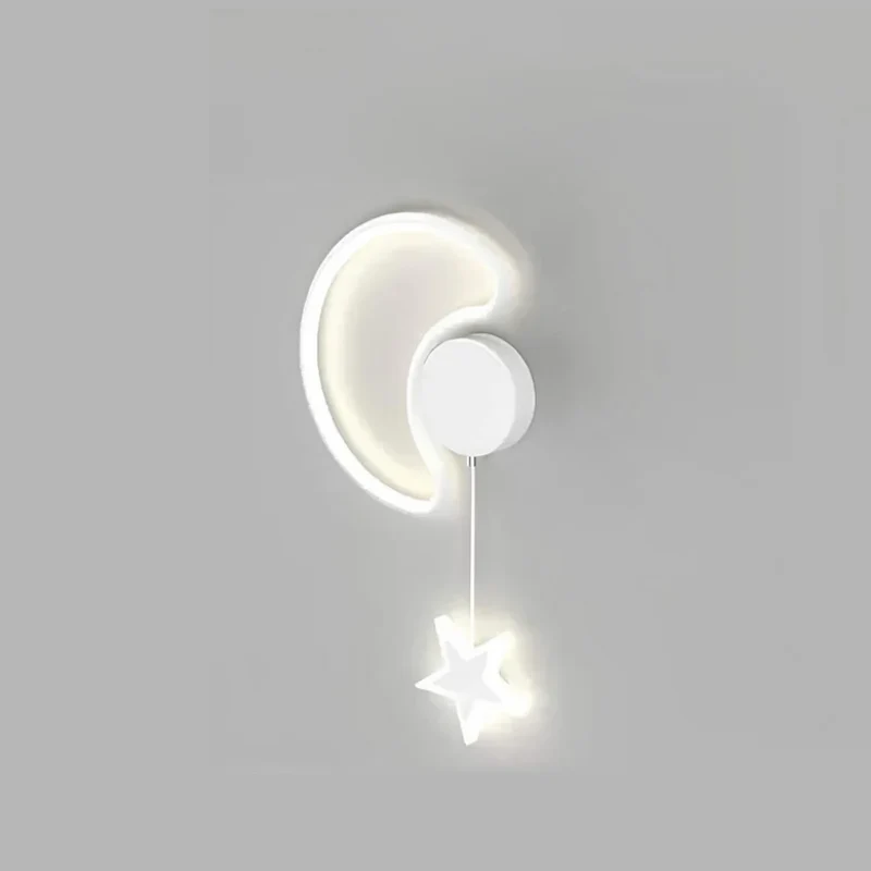 Skanto | DreamLight | Magische Wandlampe mit Wolken, Sternen und Mond