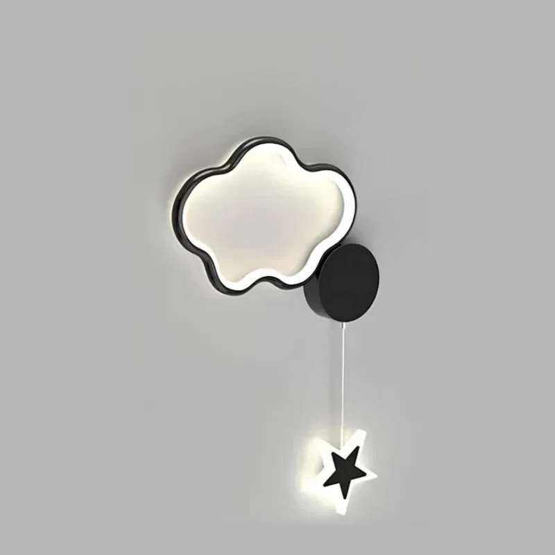 Skanto | DreamLight | Magische Wandlampe mit Wolken, Sternen und Mond