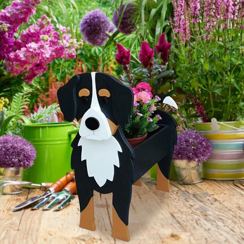 Skanto | Hunde-Pflanztopf – Pawsome – Hunde-Pflanzgefäß – Verschiedene Rassen
