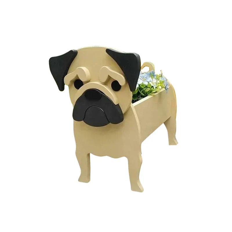 Skanto | Hunde-Pflanztopf – Pawsome – Hunde-Pflanzgefäß – Verschiedene Rassen