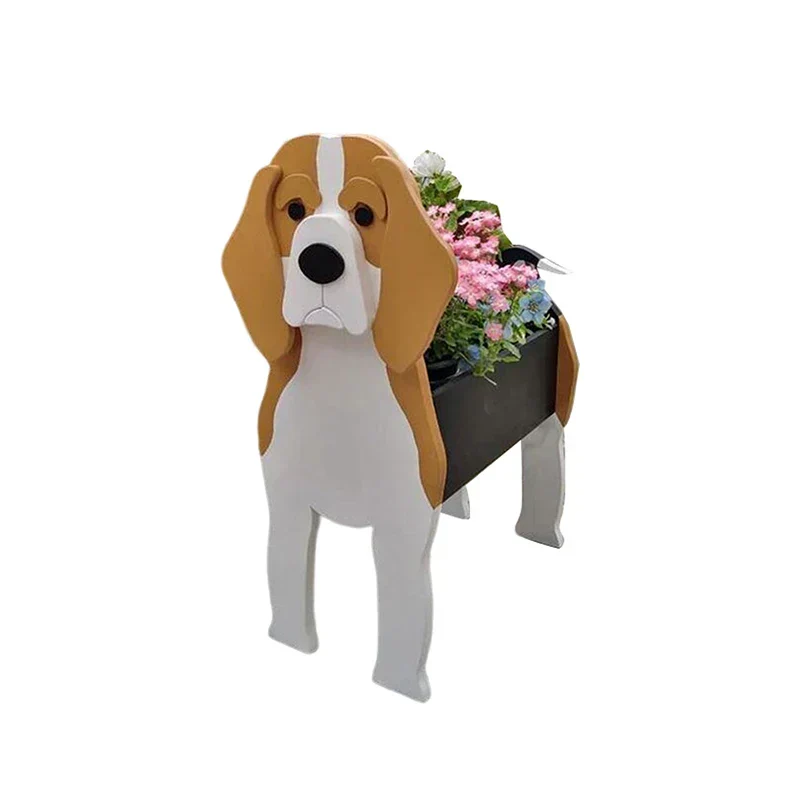 Skanto | Hunde-Pflanztopf – Pawsome – Hunde-Pflanzgefäß – Verschiedene Rassen