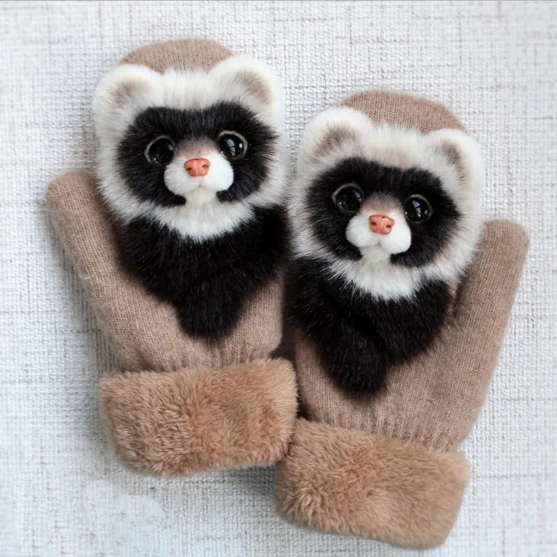 Skanto | Süße Tier-Winterhandschuhe