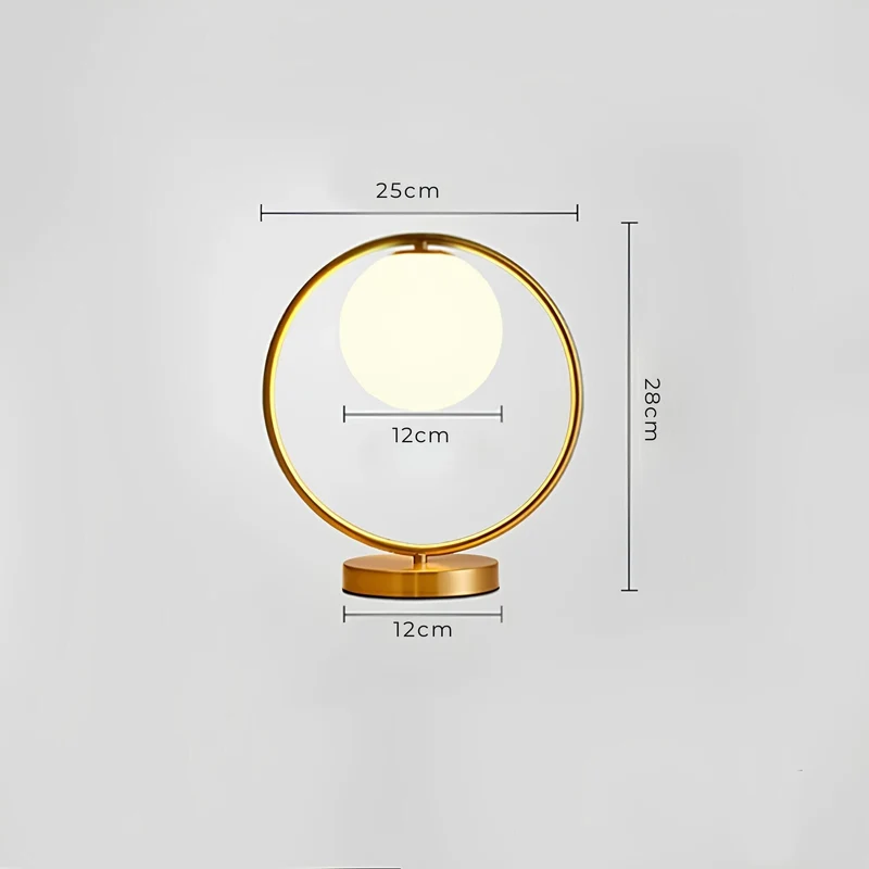 Skanto | Glas-Tischlampe