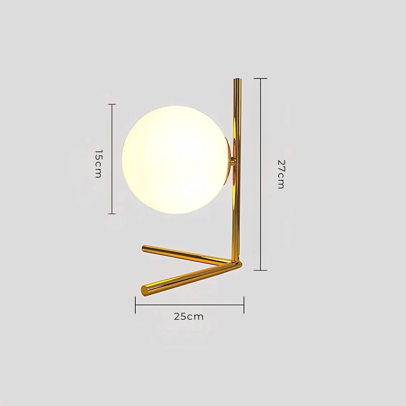 Skanto | Glas-Tischlampe