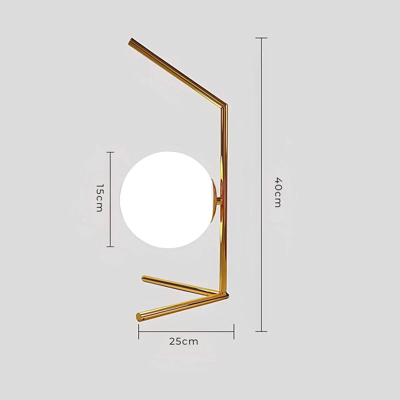 Skanto | Glas-Tischlampe