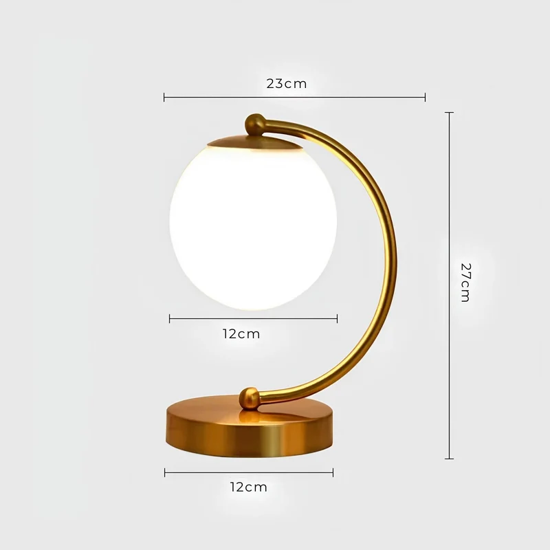 Skanto | Glas-Tischlampe