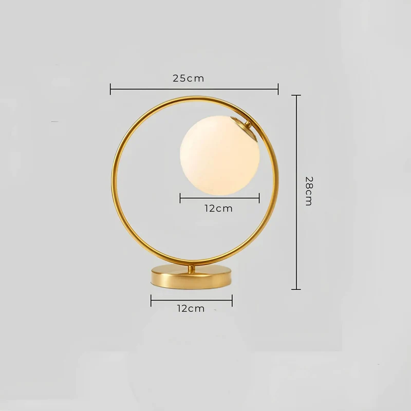 Skanto | Glas-Tischlampe