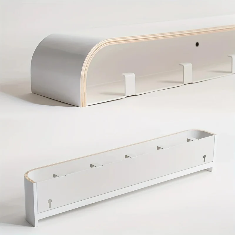HallNest™ | Wandgarderobe mit Klapphaken & integrierter Ablage