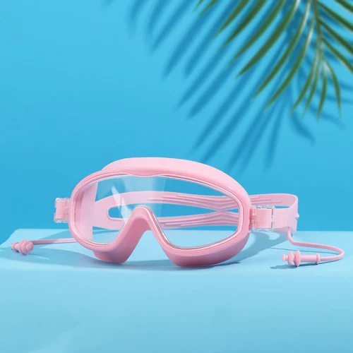 Skanto | HD-Schwimmbrille für Kinder mit großem Rahmen, wasserdicht und beschlagfrei