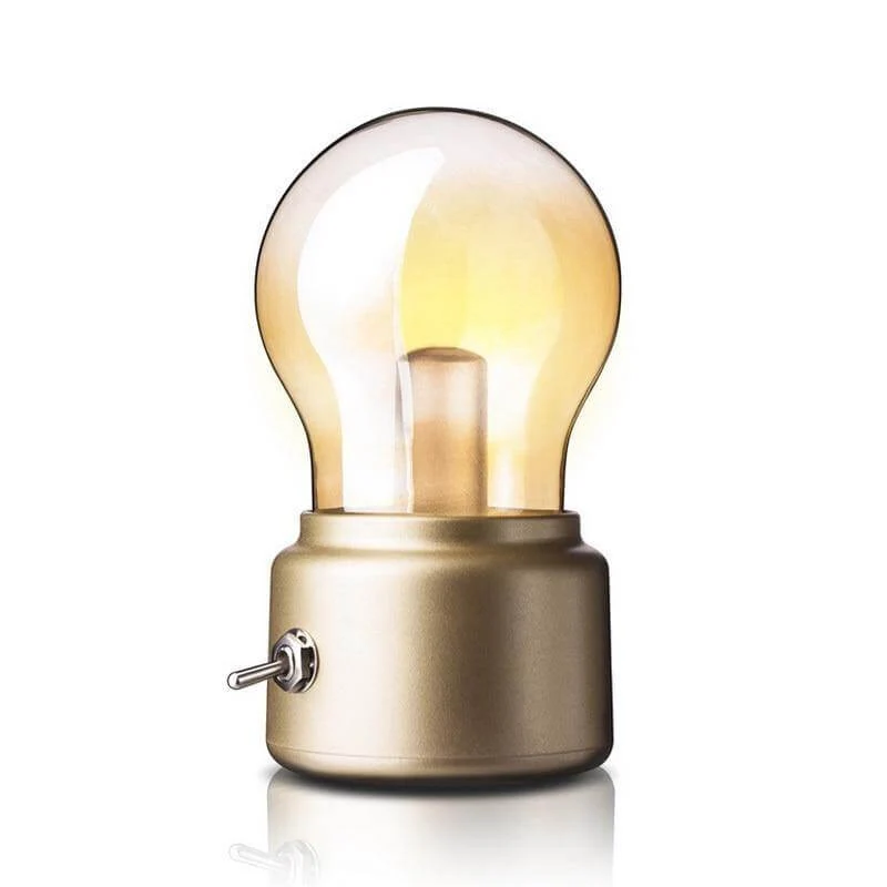 Skanto | Vintage Glühbirnen-Tischlampe
