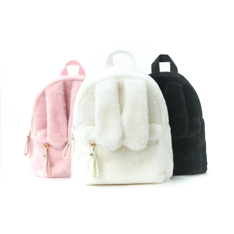 Plüsch-Rucksack mit Ohren-Design Skanto