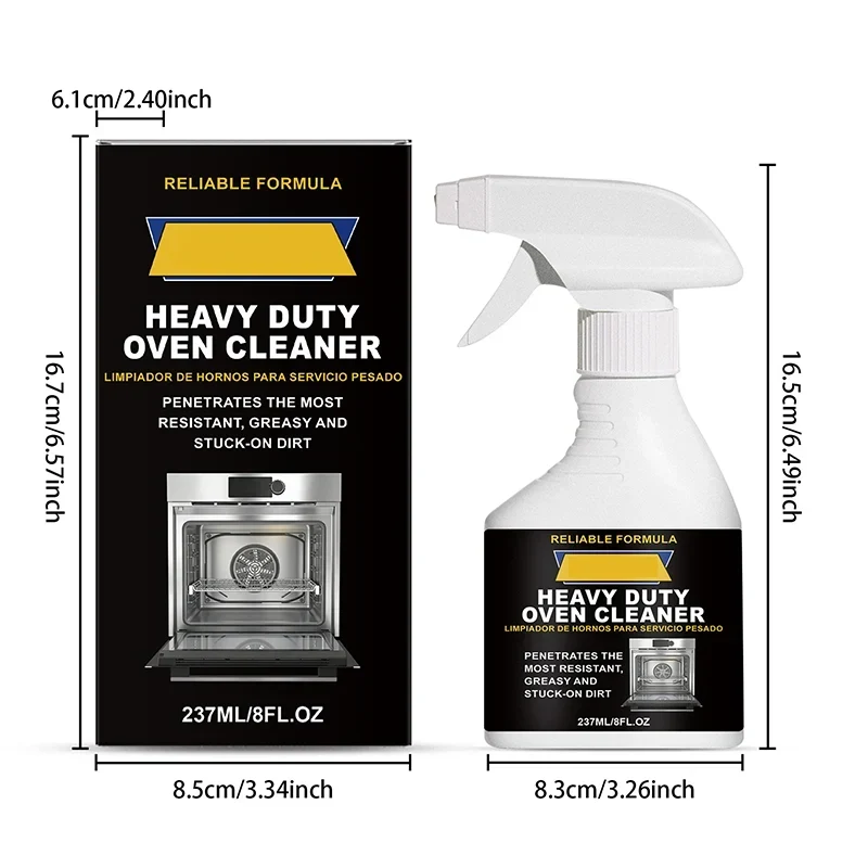 FierceClean™ | Reinigungsspray für Ofen & hartnäckige Fettrückstände