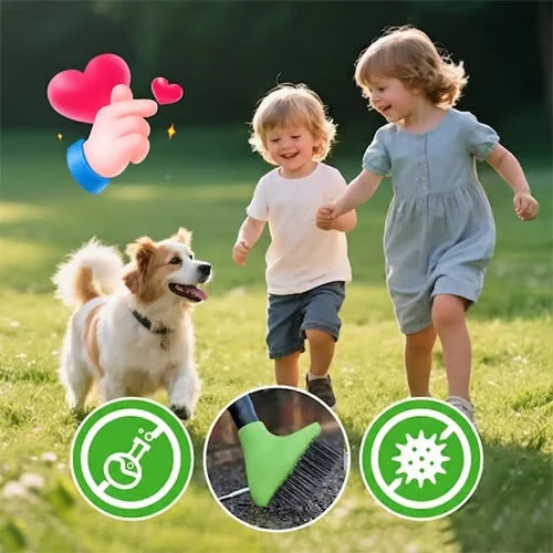 CleanSweep™ | 3-in-1 Unkrautbürsten-Set mit langem Griff