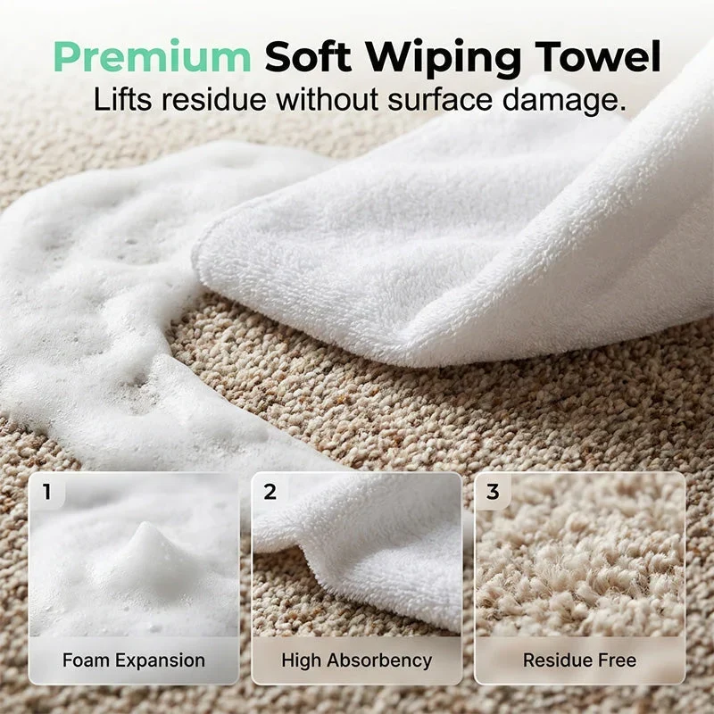 CleanEase™ | Reinigungsschaum für Teppiche & Polstermöbel