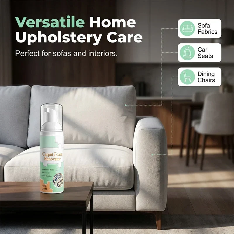 CleanEase™ | Reinigungsschaum für Teppiche & Polstermöbel