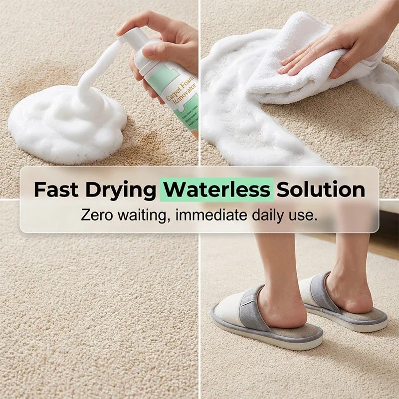 CleanEase™ | Reinigungsschaum für Teppiche & Polstermöbel