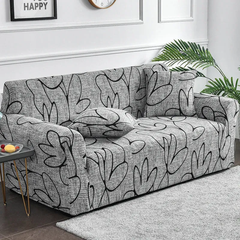 CozyBloom™ | Elastischer Sofaüberzug mit floralem Design