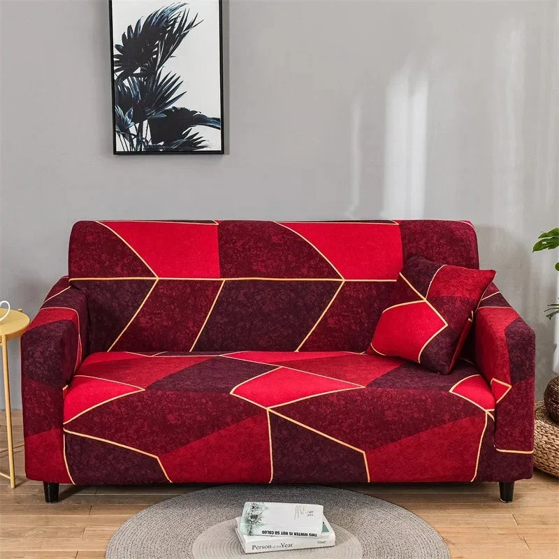 CozyBloom™ | Elastischer Sofaüberzug mit floralem Design