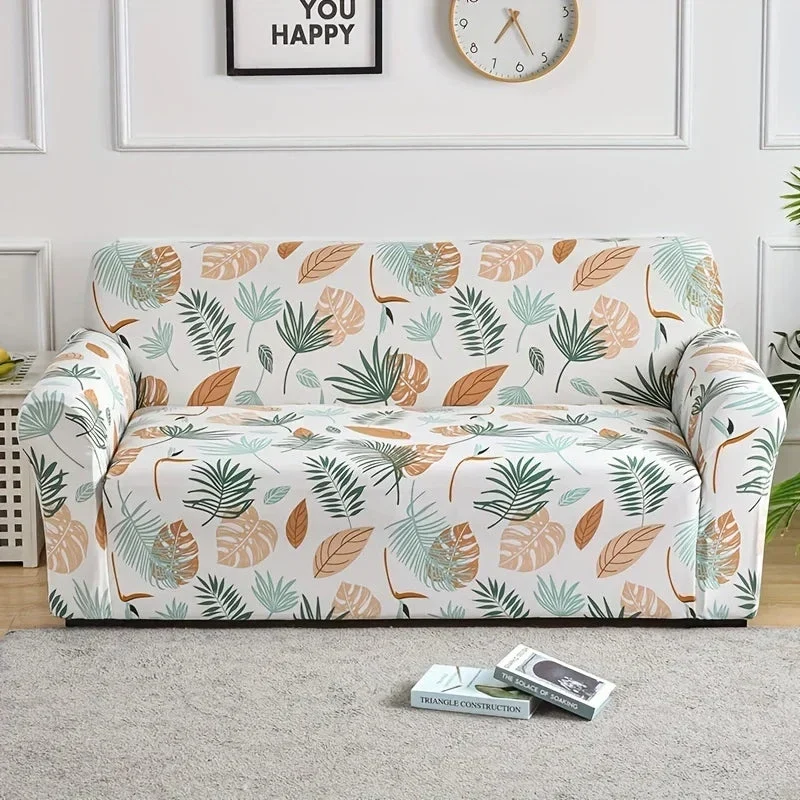 CozyBloom™ | Elastischer Sofaüberzug mit floralem Design