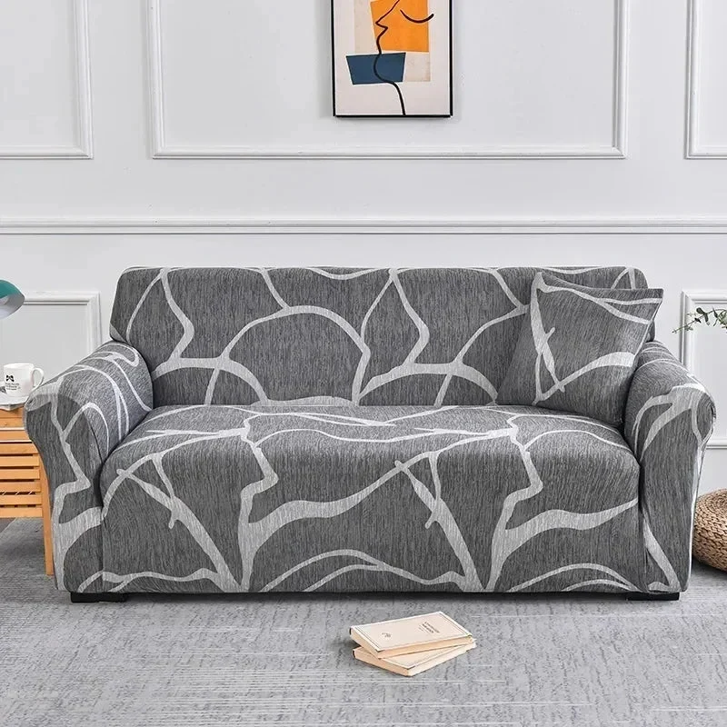 CozyBloom™ | Elastischer Sofaüberzug mit floralem Design