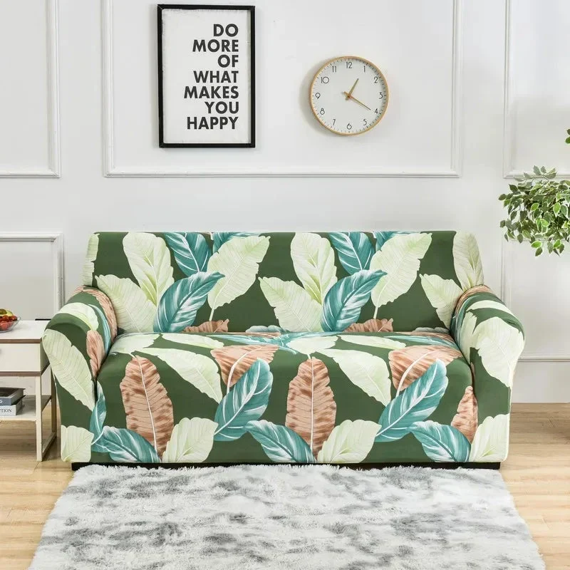 CozyBloom™ | Elastischer Sofaüberzug mit floralem Design