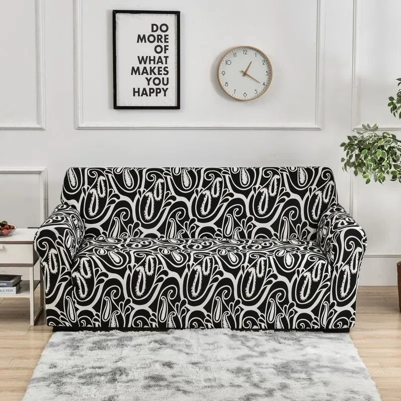 CozyBloom™ | Elastischer Sofaüberzug mit floralem Design