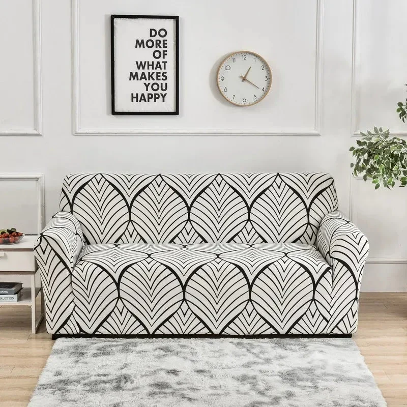 CozyBloom™ | Elastischer Sofaüberzug mit floralem Design
