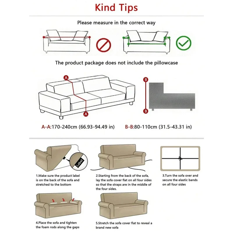 CozyBloom™ | Elastischer Sofaüberzug mit floralem Design