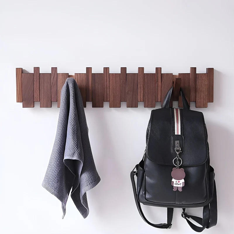 Skanto | RetroHooks - Wandregal aus Holz mit Magnethaken