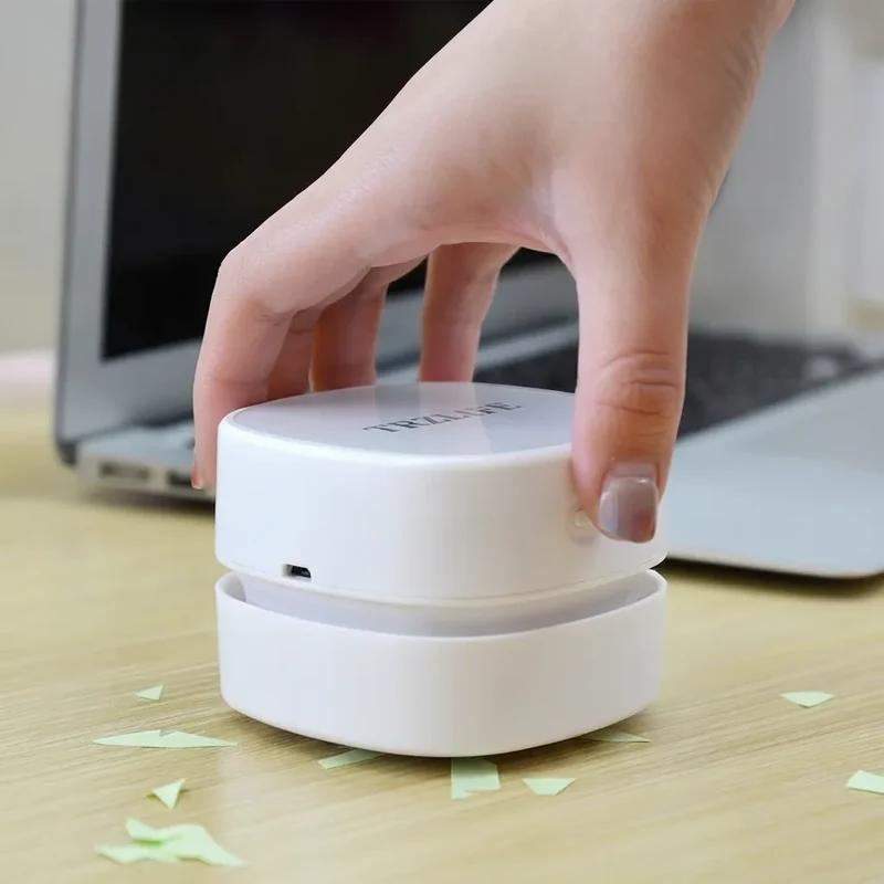DeskClean™ | Kabelloser Mini-Tischsauger