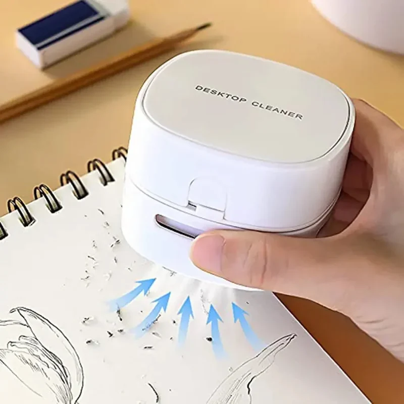 DeskClean™ | Kabelloser Mini-Tischsauger