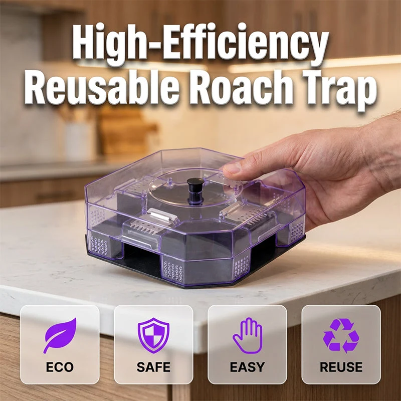 RoachGuard™ | Wiederverwendbare Kakerlakenfalle ohne Chemikalien