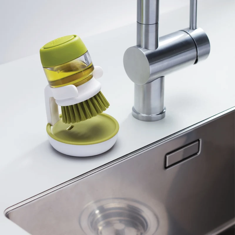 EasyFlow™ | Spülbürste mit integriertem Seifenspender