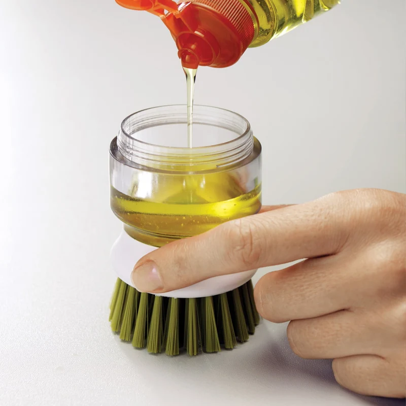 EasyFlow™ | Spülbürste mit integriertem Seifenspender