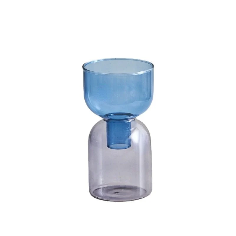 Skanto | Zweiteiliges Mini-Vasen-Terrarium-Set