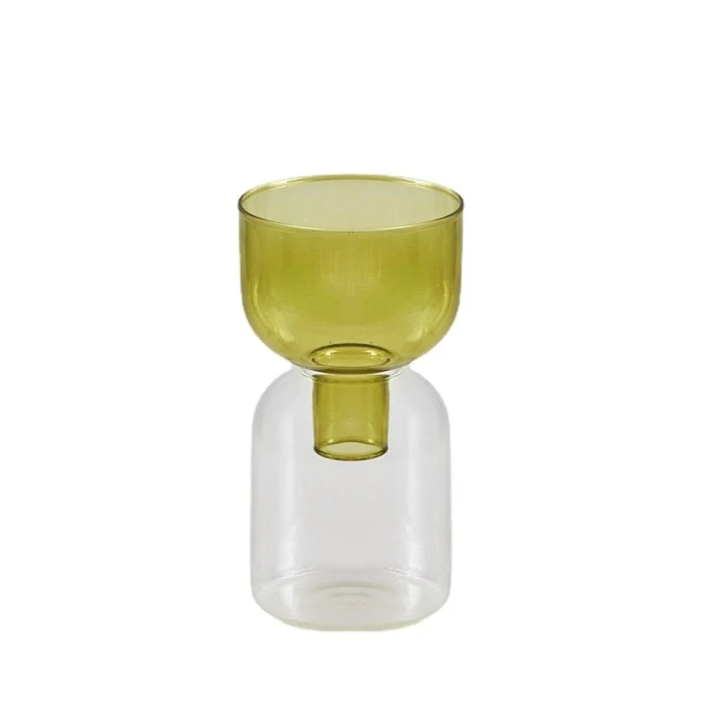 Skanto | Zweiteiliges Mini-Vasen-Terrarium-Set
