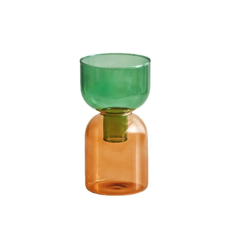Skanto | Zweiteiliges Mini-Vasen-Terrarium-Set