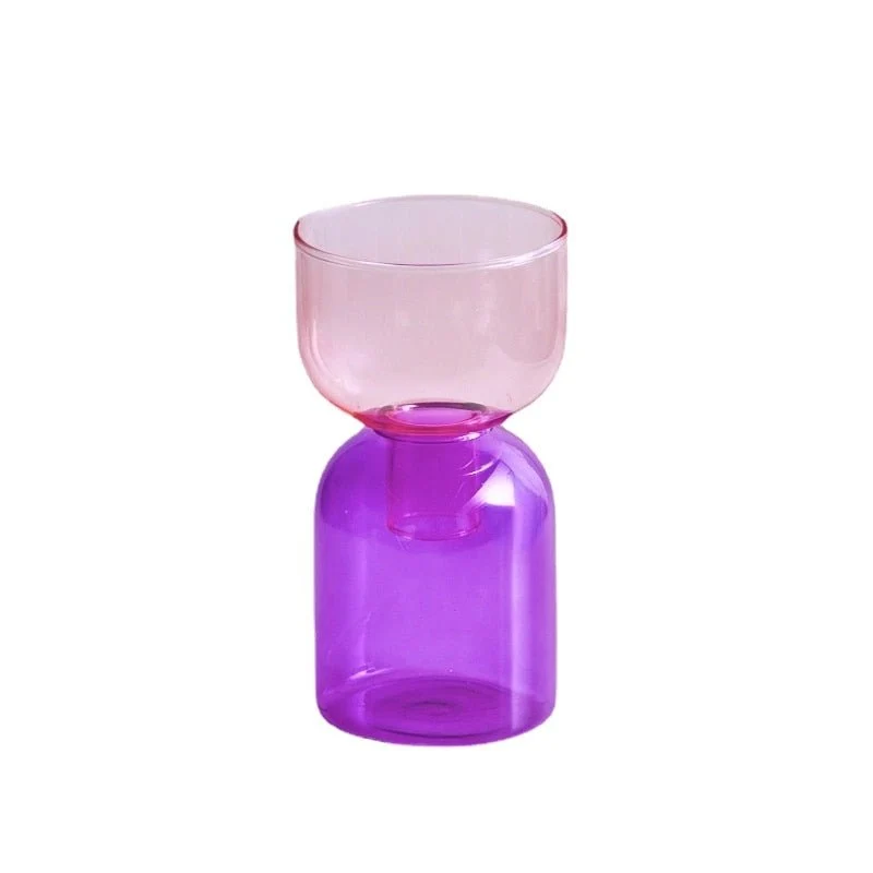 Skanto | Zweiteiliges Mini-Vasen-Terrarium-Set