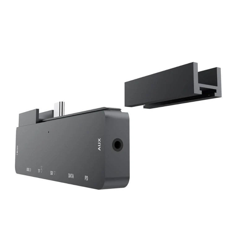 Skanto | Für iPad Pro 7-in-1 HDMI 4K + 3,5 mm Audio + SD/TF + 1 USB 3.0 + USB-C/Type-C + PD USB-C Dockingstation