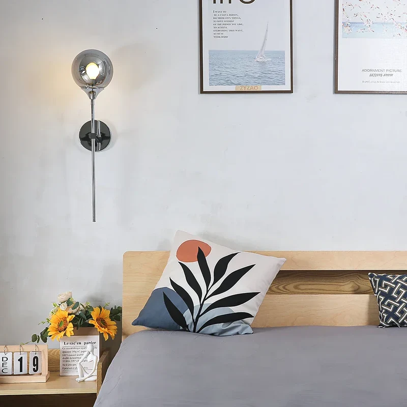 Skanto | Skandinavische moderne Glas-Wandlampe
