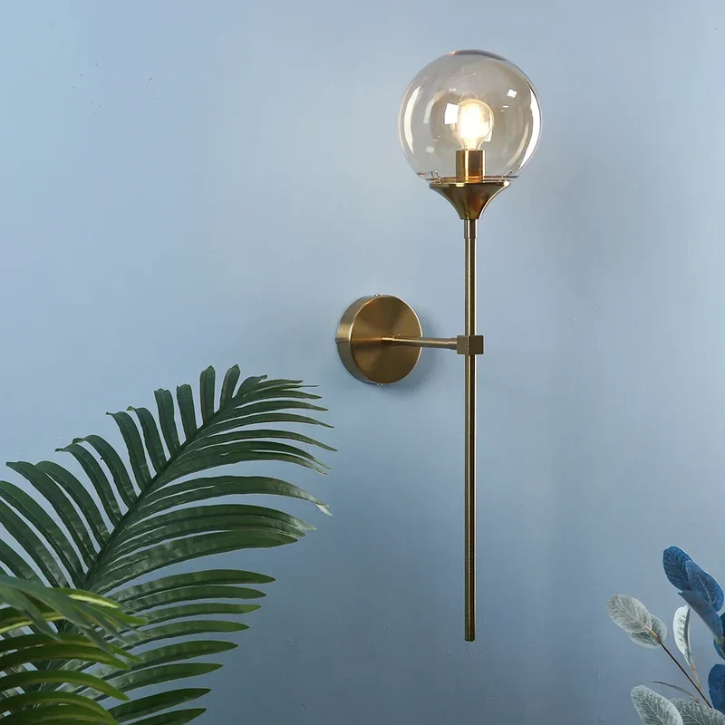 Skanto | Skandinavische moderne Glas-Wandlampe