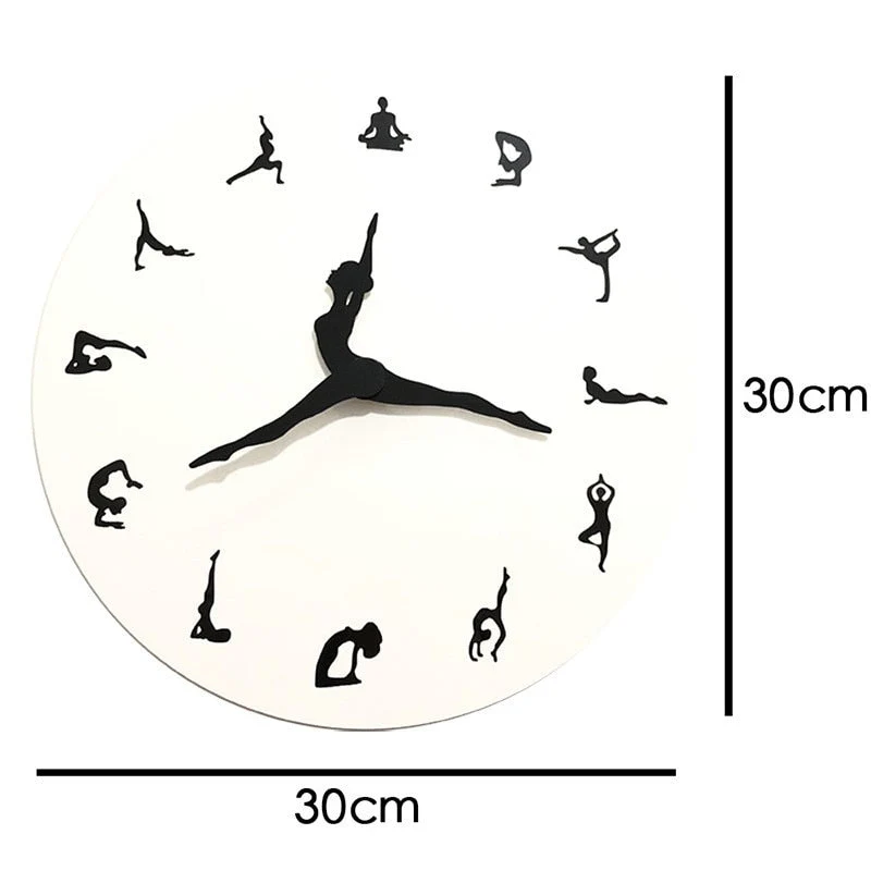 Skanto | Yoga Time Wanduhr