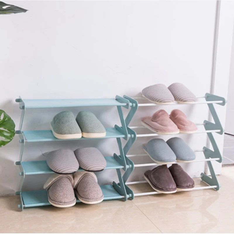 Skanto | Minimal Z Verstellbarer Schreibtisch-Organizer und Schuhregal
