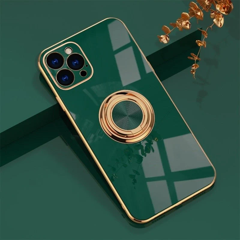 Skanto | iPhone Hülle mit Metall-Standring