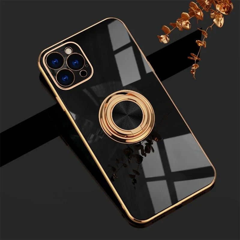Skanto | iPhone Hülle mit Metall-Standring