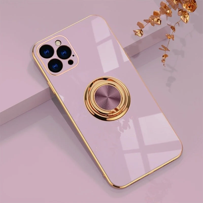 Skanto | iPhone Hülle mit Metall-Standring